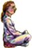 woman meditating